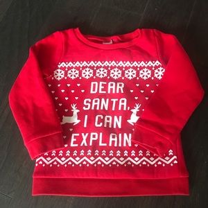 🍄3/$18 - Carter's Toddler Christmas Top 🎅🏻